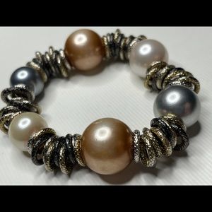 Rings and beads bracelet